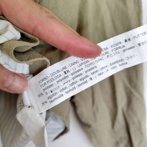 Zara Crop Boxy Lightweight Utility Jacket Sz L - Picture 6 of 8